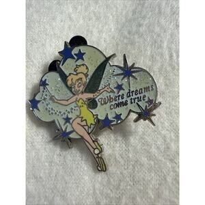Disney Where Dreams Come True Tinker Bell Pixie Dust Pin~2006~Pin# 50070~EUC!